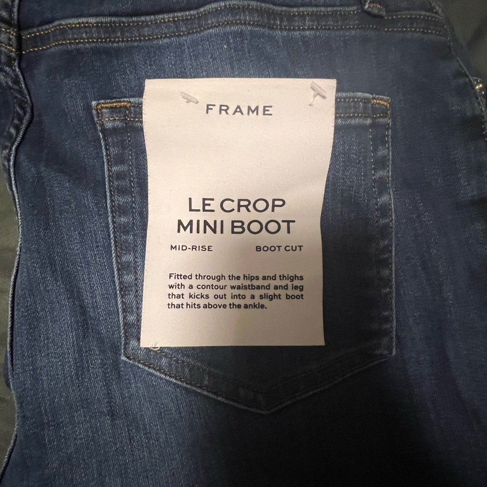 Frame Denim Dark Wash Jeans